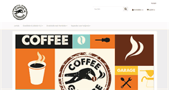 Desktop Screenshot of coffee-garage.com